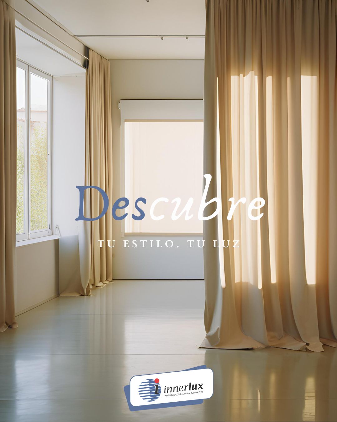 Cortinas de piso a techo - Inner-Lux
