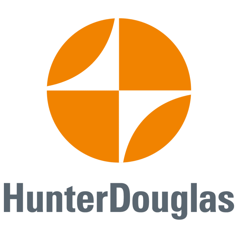 Logo HunterDouglas - Socio comercial de Inner-Lux en CDMX