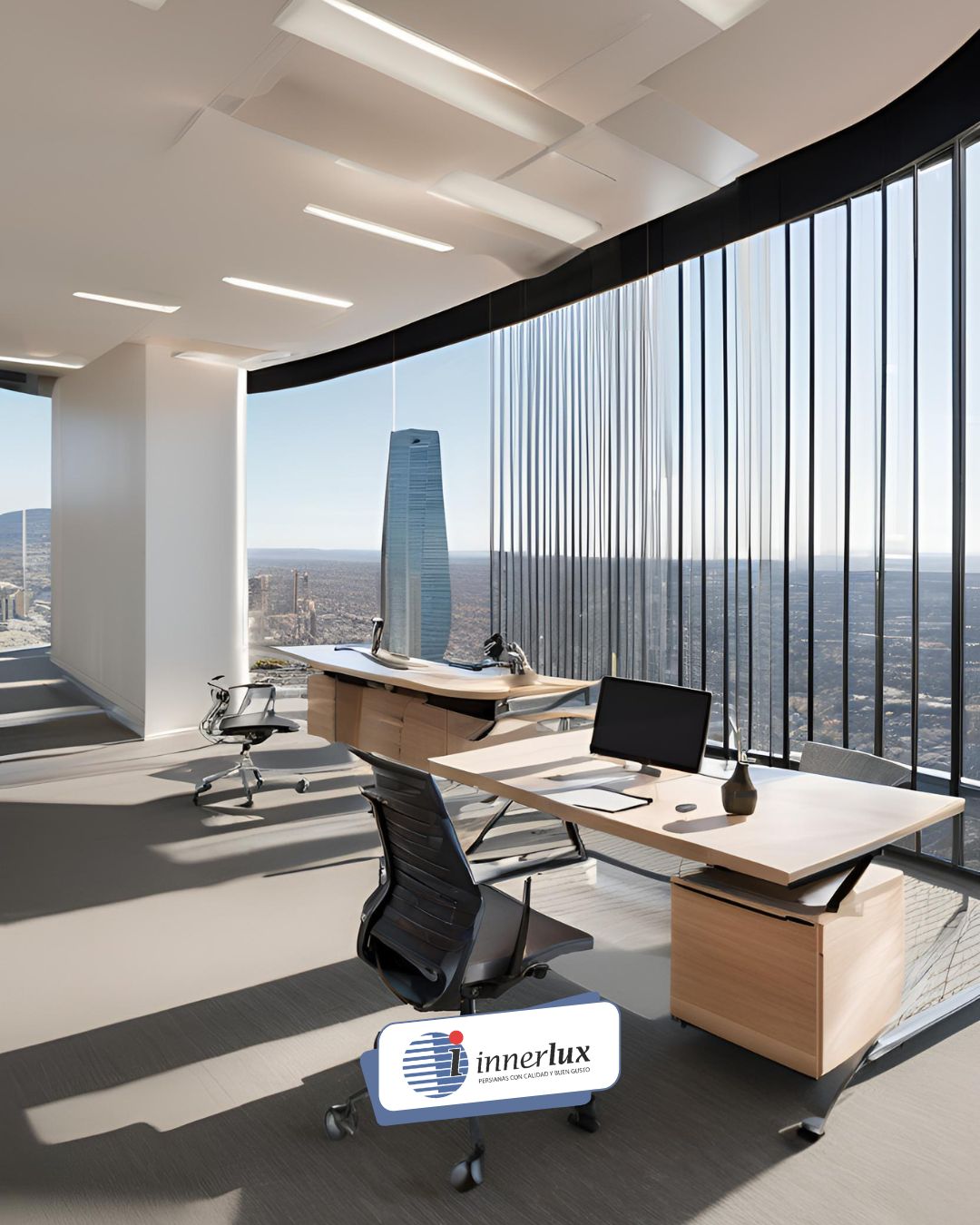 Persianas verticales para oficinas - Inner-Lux